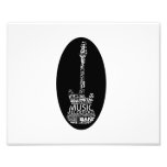 guitar word fill white on black music image.png photo print