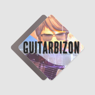Guitarbizon Car Magnet