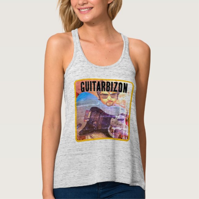 Guitarbizon T-Shirt Tank Top (Front)