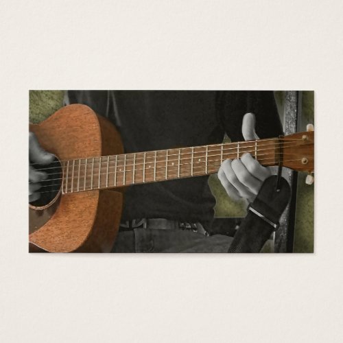 GUITARIST #1 BUSINESS CARD