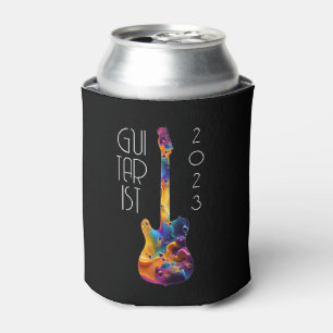 GUITARIST 2023 COLORFUL GUITAR BAND GIFT CAN COOLER