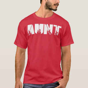 Guitarist Aunt Funny Music Guitar Lover Mothers Da T-Shirt