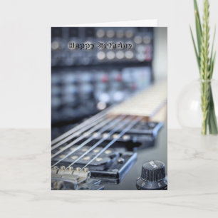 Guitarist birthday card