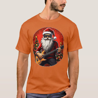 Guitarist Christmas family T-Shirt