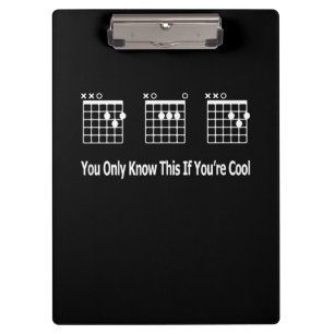 Guitarist Dad Guitar Tab Musical Birthday Clipboard