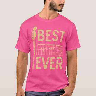 Guitarist Father Best Dad Ever D A D Chord Gifts G T-Shirt