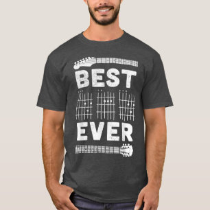 Guitarist Father Best Dad Ever D A D Chord Gifts G T-Shirt