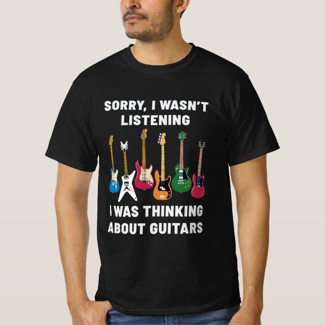 Guitarist funny quote T-Shirt (Front)