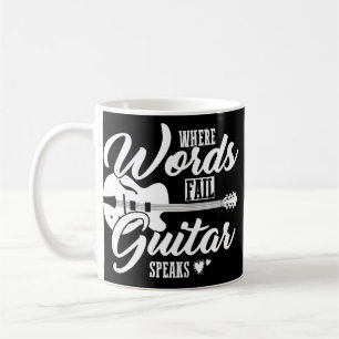 Guitarist gift guitar saying nice coffee mug