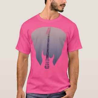 Guitarist Gift Musical Instruments Guitar Pick Gui T-Shirt