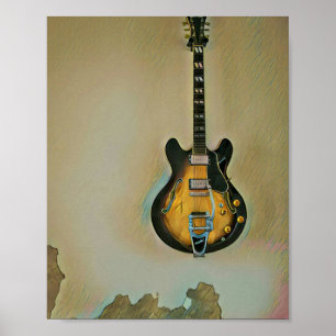 Guitarist gifts poster