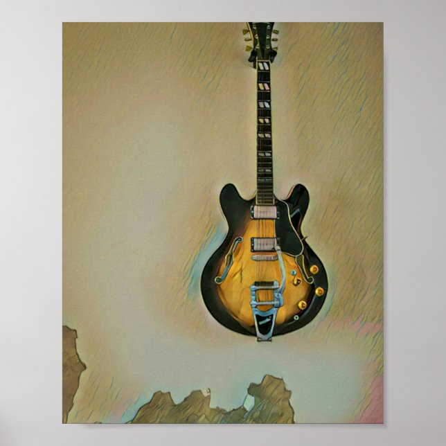 Guitarist gifts poster (Front)