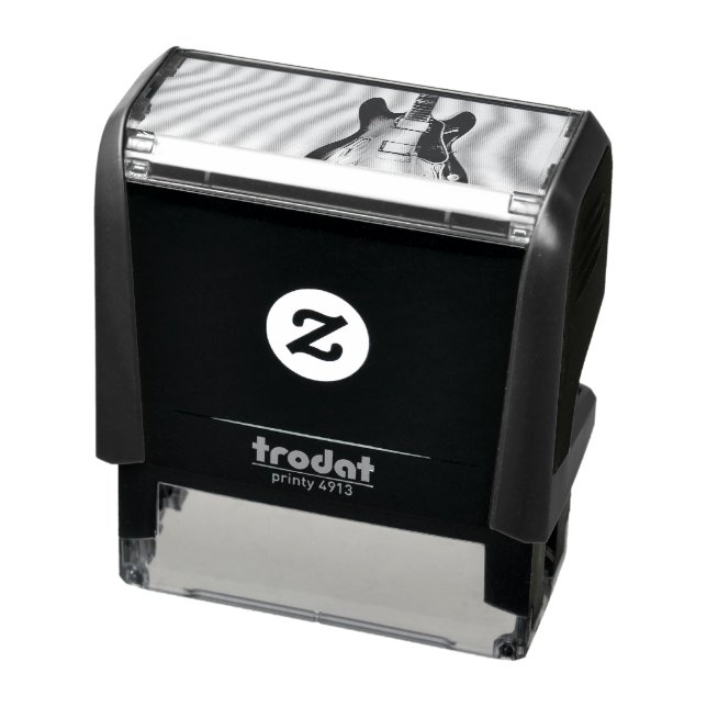 Guitarist gifts self-inking stamp (Product)