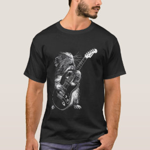 Guitarist Guitar - Guitar Player Guinea Pig Dad Mo T-Shirt