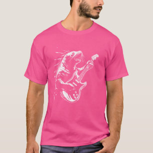 Guitarist Guitar - Guitar Player Sea Lion Dad Mom T-Shirt