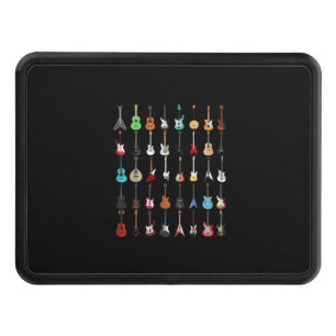 Guitarist Guitar Musical Instrument Rock and Roll Hitch Cover