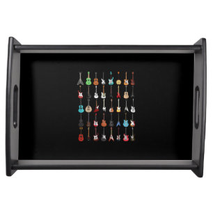 Guitarist Guitar Musical Instrument Rock and Roll Serving Tray