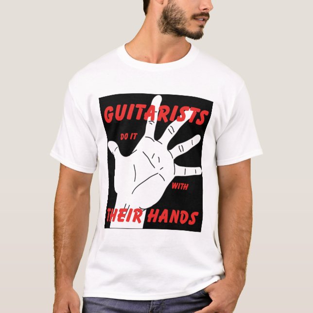 guitarist_hands T-Shirt (Front)