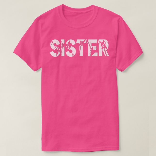 Guitarist Mommy Funny Sister Music Guitar Mother's T-Shirt (Design Front)