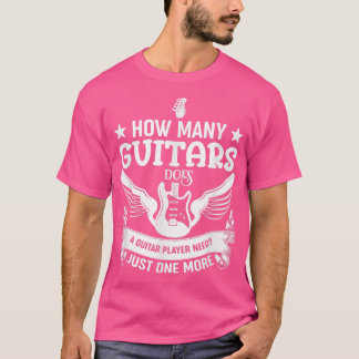 Guitarist Musician Guitars Guitar Player 1508 T-Shirt
