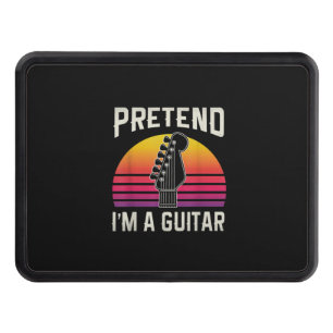 Guitarist Pretend I Am A Guitar Birthday Hitch Cover