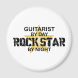 Guitarist Rock Star by Night Magnet