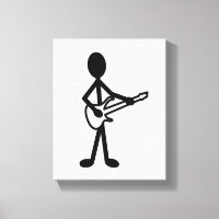 Guitarist Stick Figure