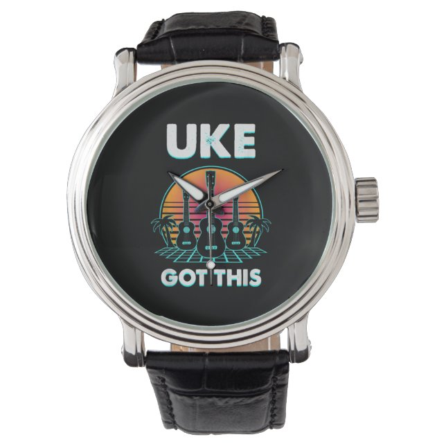 Guitarist Uke Got This Birthday Watch (Front)
