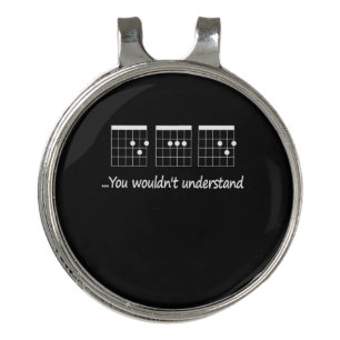 Guitarist You Would Not Understand Birthday Golf Hat Clip