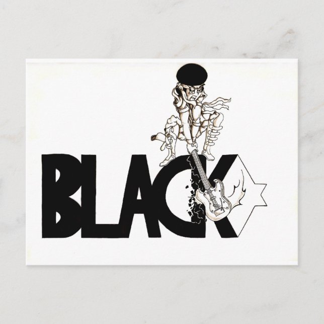 guitarman blackstar postcard (Front)