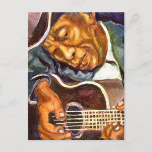 Guitarman Postcard