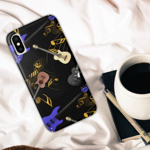 Guitars and Music iPhone XS Case