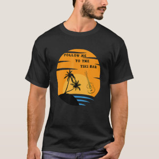 Guitars And Tiki Bars T-Shirt