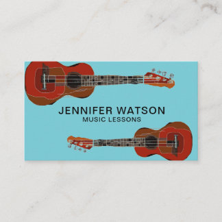 Guitars business card