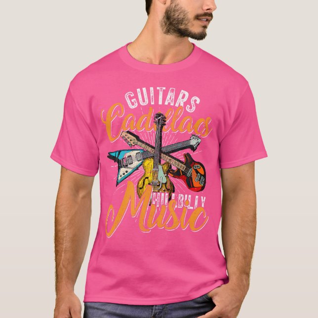 Guitars Cadillacs Hillbilly Music - Country Songs  T-Shirt (Front)