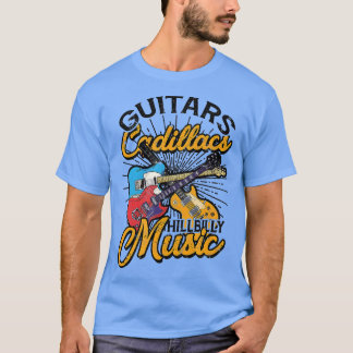 Guitars Cadillacs Hillbilly Music Lyrics and song T-Shirt