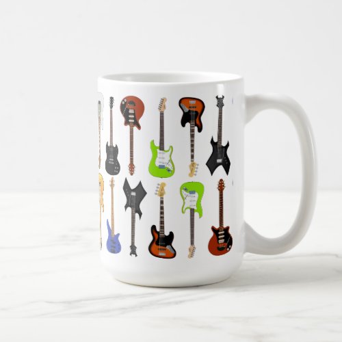 Guitars Coffee Mug