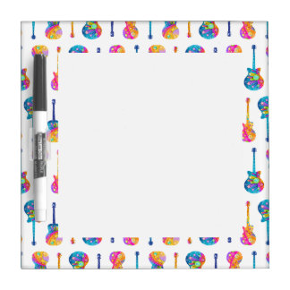 GUITARS Customizable DRY ERASE BOARD