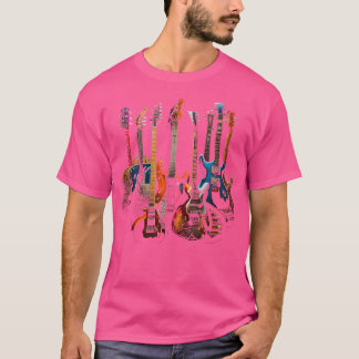 Guitars Guitarists Gift T-Shirt