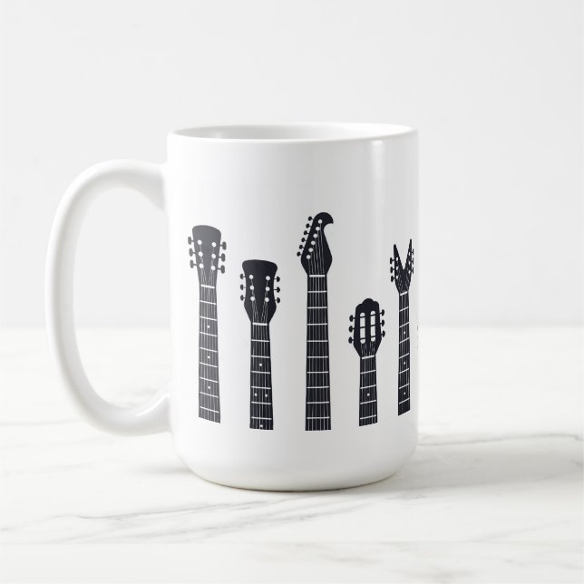  Guitars headstock Coffee Mug (Left)