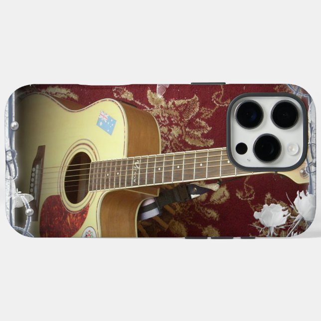 Guitars iphone case (Back (Horizontal))