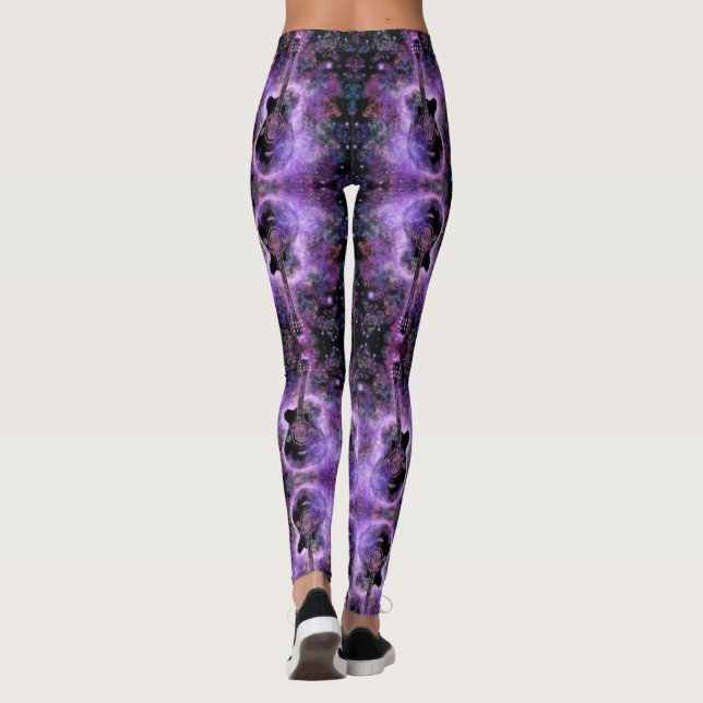 Guitars Leggings (Back)