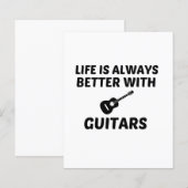GUITARS LIFE IS BETTER (Front/Back)