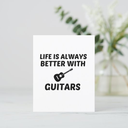 GUITARS LIFE IS BETTER (Standing Front)