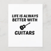 GUITARS LIFE IS BETTER (Front)