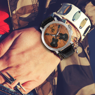 Guitars Musician Teen Boy Gift Watch
