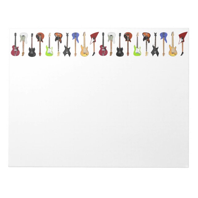 Guitars Notepad (Front)