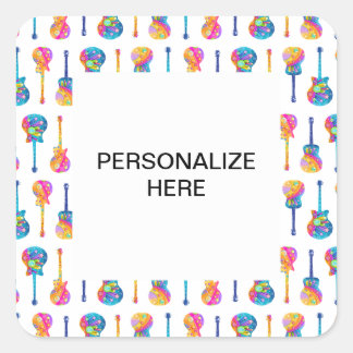 GUITARS Personalizable STICKER