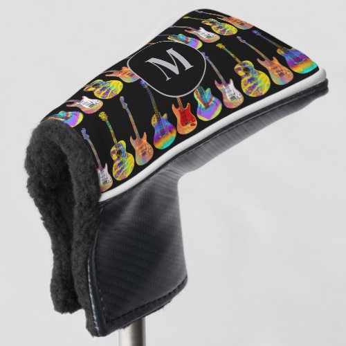 Guitars personalized  golf head cover