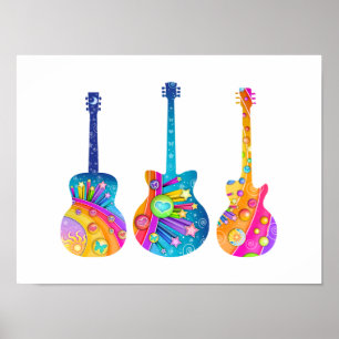GUITARS POSTER